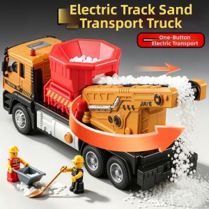 Electric Alloy Sand Transport & Mixing Toy Vehicle