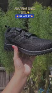 Yasa Footwear - Sepatu Sekolah PRO ATT NT 592V 31-38 /Sepatu Perekat /Sepatu Sekolah Hitam /Sepatu Sneakers Anak /Sepatu Keren /Sepatu Olahraga