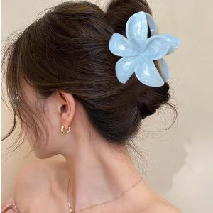 กิ๊บติดผมดอกไม้สีสันสดใส Super Fairy Smudge Frangipani Grab Clip 2024