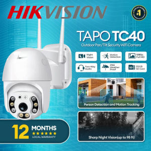 Hikvision Outdoor CCTV Camera Wifi Connect 360 With Audio and Speaker Auto Tracking Night Vision Waterproof Alarm Surveillance Smart IP Security Camera