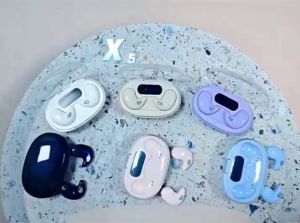 X55 Wireless Sleep Earphones In Ear Invisible Ultra Long Battery Life Smart Power Digital Display