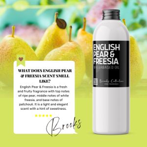 My Home ENGLISH PEAR & FREESIA Water Concentrated Water Soluble Diffuser Humidifier Home Fragrance