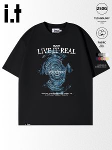 izzue | Cotton Black Summer Loose Tee