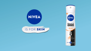 NIVEA Female Deodorant Black & White/Ultimate Impact Spray/No Stain/No Sweat/Anti Bacterial/Perfume/150ml