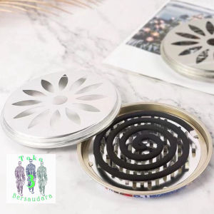 Tatakan Obat Nyamuk / Tempat Bakar Obat Nyamuk / Wadah Obat Nyamuk Stainless