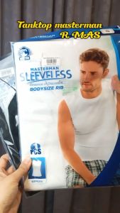 Masterman Kaos Daleman Rancool Sleeveless Pria RMAS Hitam Isi-1Pcs