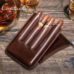 Du lịch bằng da thật lưu trữ ví cho nam giới Ống chủ