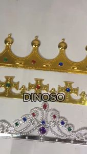 Dinoso Mahkota Ulangtahun Raja Dan Ratu | Mahkota pesta aksesoris kepala