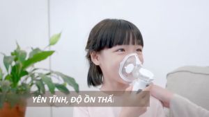 Máy xông khí dung cầm tay mini dùng pin ( hoặc sạc ) YUWELL M102 cốc đựng thuốc máy xông khí dung mini yuwell M102 M103