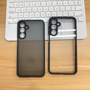 MAGNETIC FROSTED Matte / Clear PC TPU Dustproof Samsung Galaxy A56 A55 A36 A35 A16 A15 5G 4G Phone Case Non Yellow Shockproof Cover GB