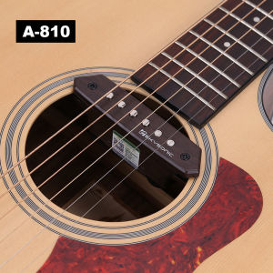 SKYSONIC A-810 Guitar Pickup pasif akustik Guitar Pickup Humbucker bunyi yang jelas dengan nada dan kawalan kelantangan