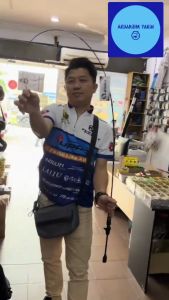 4077 EUPRO REBORN AIR SOLID ULTRALIGHT SPINNING BAITCASTING BC ROD FISHING ROD