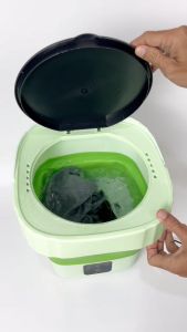 Mesin Cuci Mini Portable 8 Liter / Mesin Cuci Lipat Otomatis MC-10LT