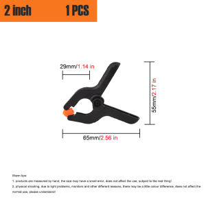 2/3/4/6/9 Inch Spring Clamps  for Woodworking Photo Studio Backdrops Painting Canvas DIY Clamp Fixture Fastening Hand Tools