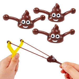 Set of 8 Fun Shooting Poo Game Toys Kids Birthday Party Gifts Baby Shower Pinata Stuffers Childrens Day Carnival Party Favors