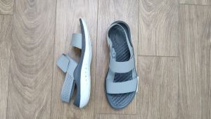 Sandal nữ Literide nhựa Xăng-đan quai hậu đế bằng các màu dép nữ chuẩn xịn thoáng chân êm nhẹ