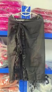 Váy Quấn Bikini Xếp Ly Nữ Đầm Dài Đi Biển Màu Trơn Chống Nắng Váy Bơi 5 Màu Có Sẵn Cho Mùa Hè 2024