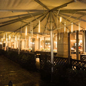 30/50CM LED String Fairy Lights Meteor Shower Rain Lights Waterproof Falling Raindrop For Christmas Holiday Party Patio Decor