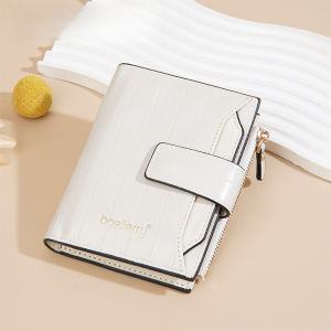 New Women Short Wallets Top Quality Simple Card Holder Female Purse Zipper Coin Bag Big Capacity Wallets For Girls ladies purses purse for women wallet for women gift for women funny gift