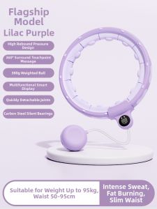 TEZEWA | Weighted Injury-Preventative Abdominal Slimming Hula Hoop