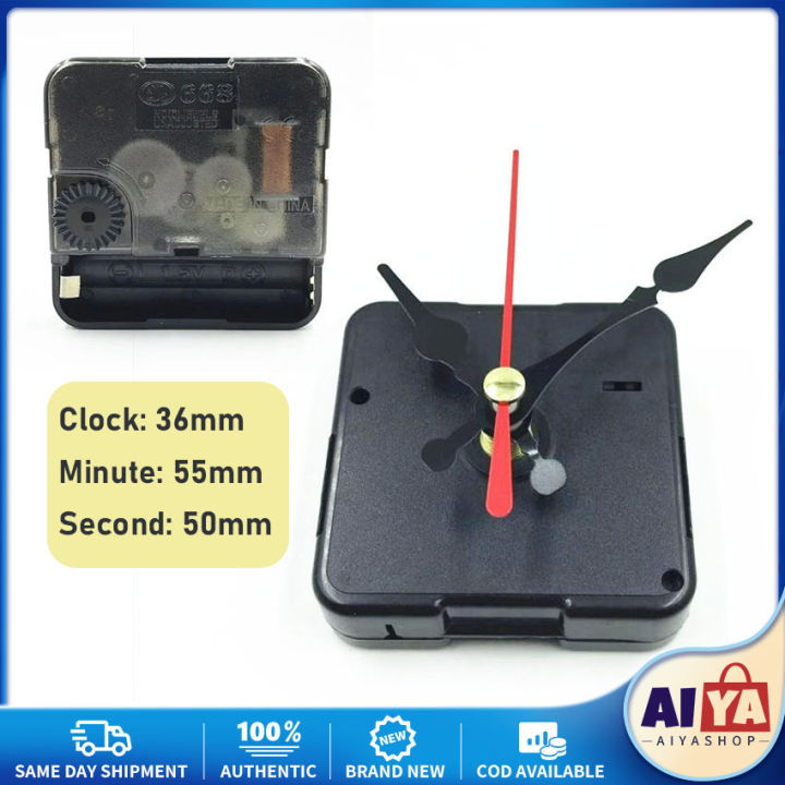 DIY Wall Clock Quartz Clock Movement Battery Operated Mechanism