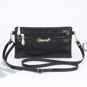 Fashionable Versatile Small Square Bag Womens Crossbody Handbag Shoulder Bag Stylish Belt Decoration Soft PU Leather Bag