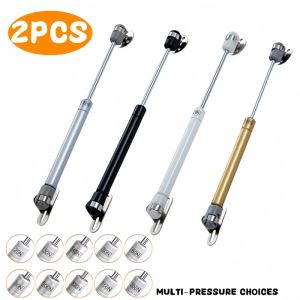 2Pcs Cabinet Door Gas Spring Hinge 3KG-20KG Gas Struts Kitchen Cupboard Hydraulic Hinge Strut Lid Support Box Furniture Hardware
