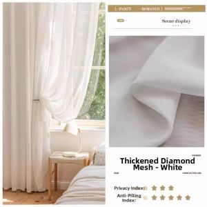 SHELIANKE | Translucent White New Curtain Sheer