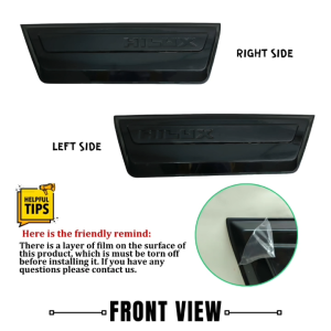 CPO HILUX CHAMP 2024-2025 BODY CLADDING BLACK (11992)