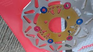 Piringan Cakram Rem Depan Yamaha Mio J Soul GT M3 Fino Gear 125 - Disc Brake Sport CNC Variasi