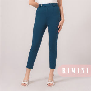 RIMINI - Celana Panjang Wanita Katun Skinny Highwaisted Size XS-3XL - Shavia Pants 85513