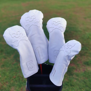 Skull Simple Personality Golf Club Sleeve Rod Head Cover No. 1 Wooden Pole Sets Skull Golf Ball Head Sleeve