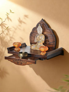 YILI | Buddhist Shrine Wall-Mounted Offering Table