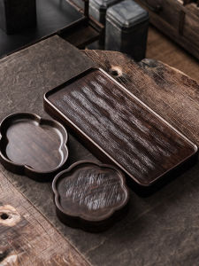 Wabi-Sabi Camphor Wood Tea Tray