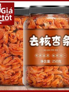 Mơ Khô Chua Ngọt Không Hạt Không Chất Bảo Quản 250g