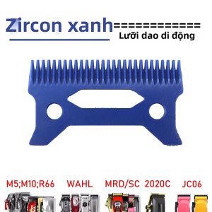 Lưỡi Dao Thay Thế Chuyên Nghiệp Zircon Long Teeth Cho Máy Cắt Tỉa Lông JUCAI JC06 8148 V003 R66 Madeshow Wmark VGR Của PHANTECHO
