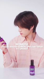 KUNDAL Ultra Hair Serum Baby Powder | White Musk | Pink Grapefruit | Acacia Moringa | Cherry Blossom 100ml