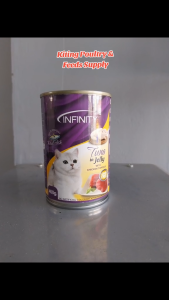 400g Cat Food Can Wet Food Infinity Tuna in Jelly Cats Needs All Stages Adult Kitten DR Pet Supplies