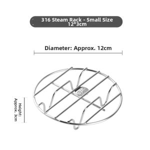 Home Use High Foot Steamer Rack
