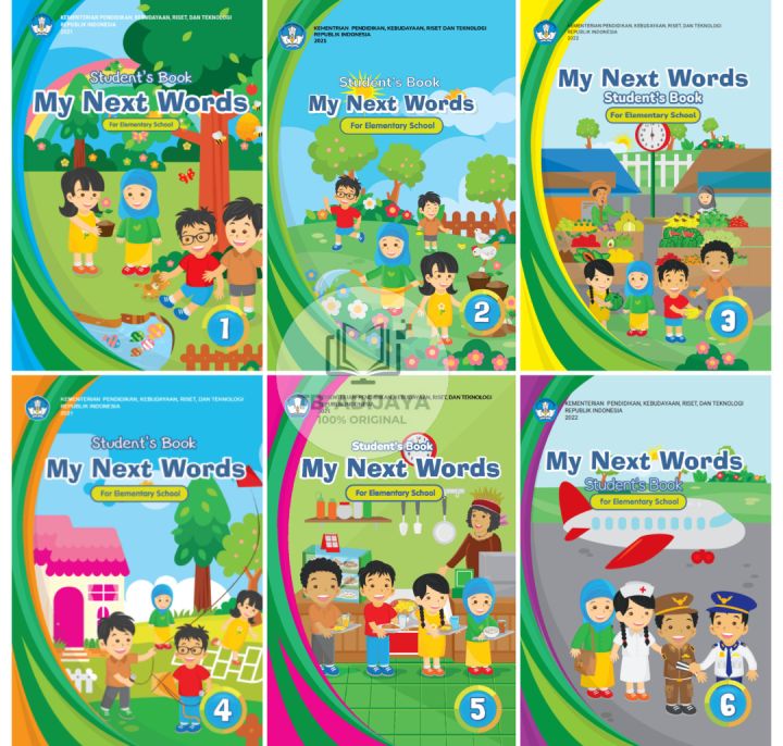 Buku Bahasa Inggris SD MI Kelas 1 2 3 4 5 6 Kurikulum Merdeka Terbaru ...