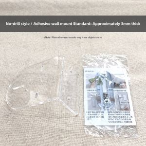 Indoor Wall Mount Bracket for TP-LINK Mercury Cloud Camera 48aw 44an 45 Surveillance No Drilling Required Acrylic One-Piece