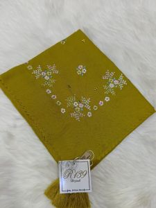 hijab segiempat R139 new motif seruni