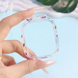 Mi Rabbit Kids Smart Watch Cartoon Glow-in-the-dark Lanyard Protective Case Band Necklace S1 Set 7X/C7A Shell for Boys And Girls Students