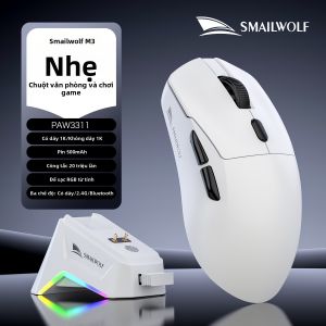 SMAILWOLF | Three-Mode Wireless Gaming Mouse Light-Weight