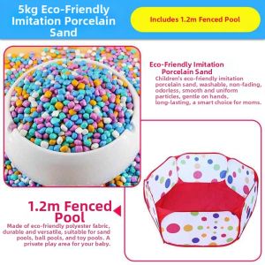Jiaxun | Colorful Beach Stone Toy Set For Playground