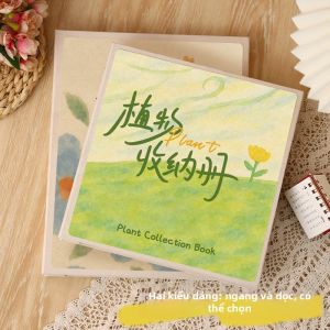 YOULEMEI | Album Sưu Tập Mẫu Thực Vật Tự Dính Có Phủ Màng