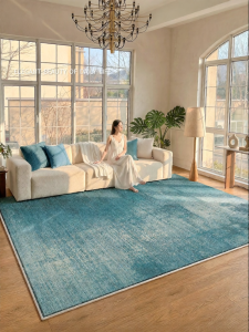 XINGLIANXIN | Waterproof Stain Resistant Easy Clean Blue Carpet