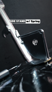 LEGITMOTO GIORNO 125 SEMI-LOWERED SIDE STAND WITH SPRINGLG-12066 / NON-SLIP SIDESTAND FOR HONDA GIORNO125 MOTORCYCLE