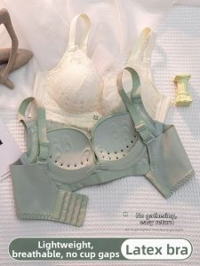 Breathable Gather Support Side Breast Containment Non-wire Bra