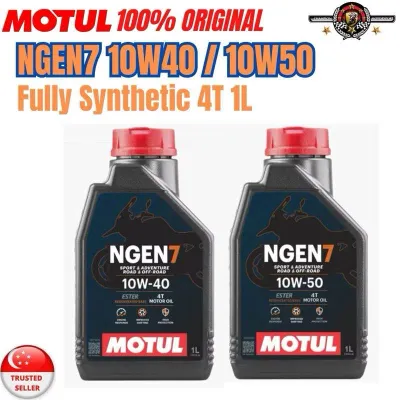 MOTUL NGEN 7 10W-40 or 10W-50 ENGINE OIL 4T 1L
